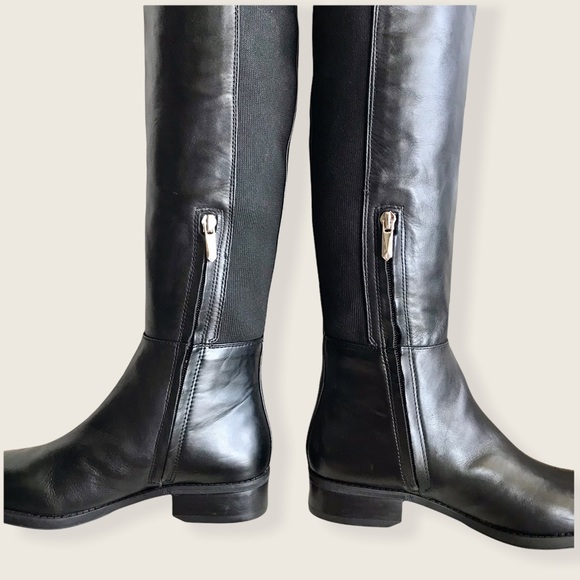 Sam Edelman Pam Leather Suede Over the Knee Boots - Picture 12 of 15